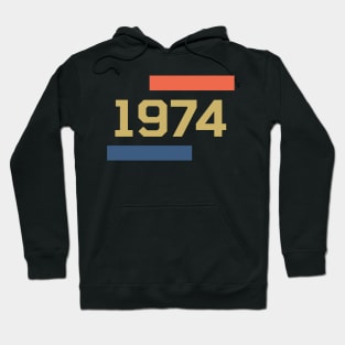 1974 Birth year Hoodie